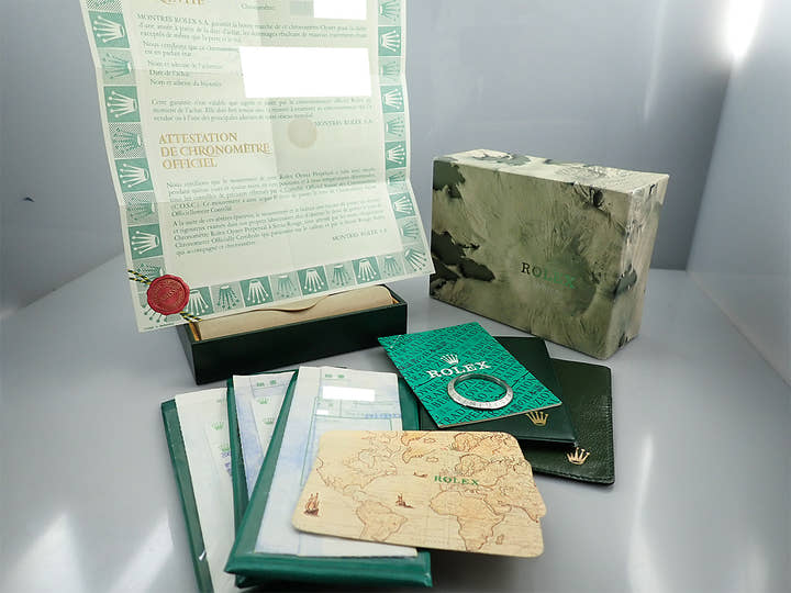 ロレックス エクスプローラーII Ref.1655 ステンレススチール ブラック文字盤