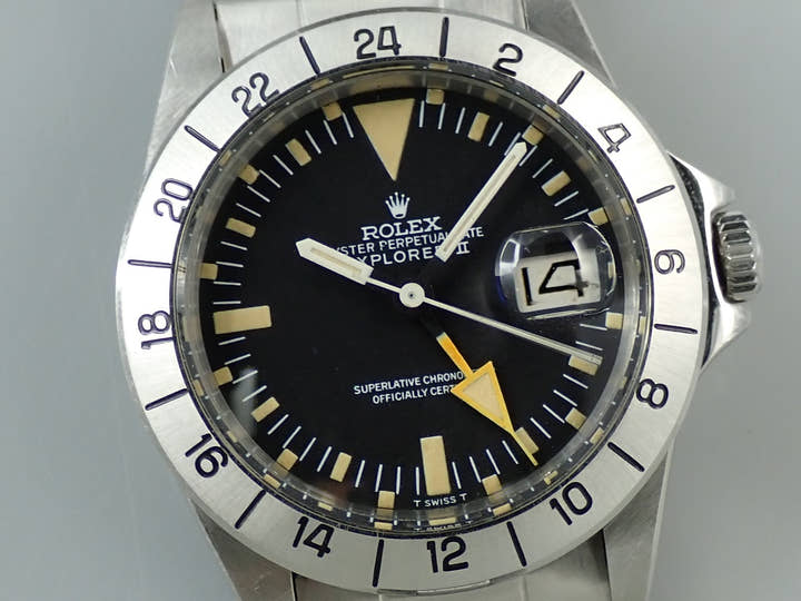 Rolex Explorer II Ref. 1655 Stainless Steel Black Dial