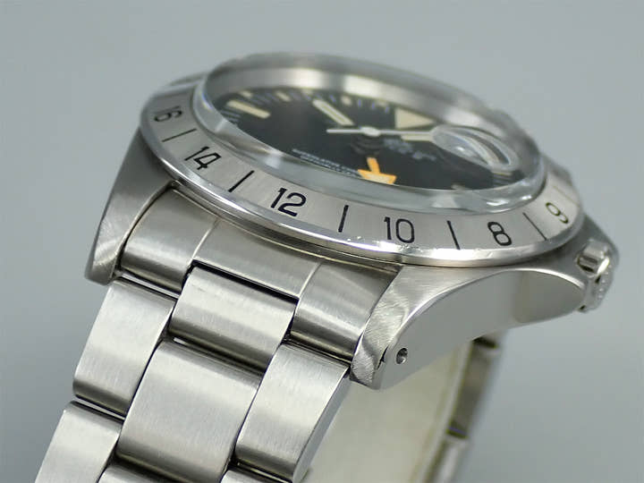 ロレックス エクスプローラーII Ref.1655 ステンレススチール ブラック文字盤