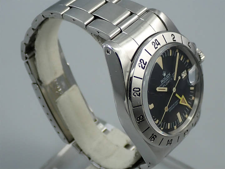 ロレックス エクスプローラーII Ref.1655 ステンレススチール ブラック文字盤