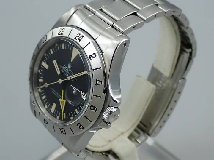 ロレックス エクスプローラーII Ref.1655 ステンレススチール ブラック文字盤