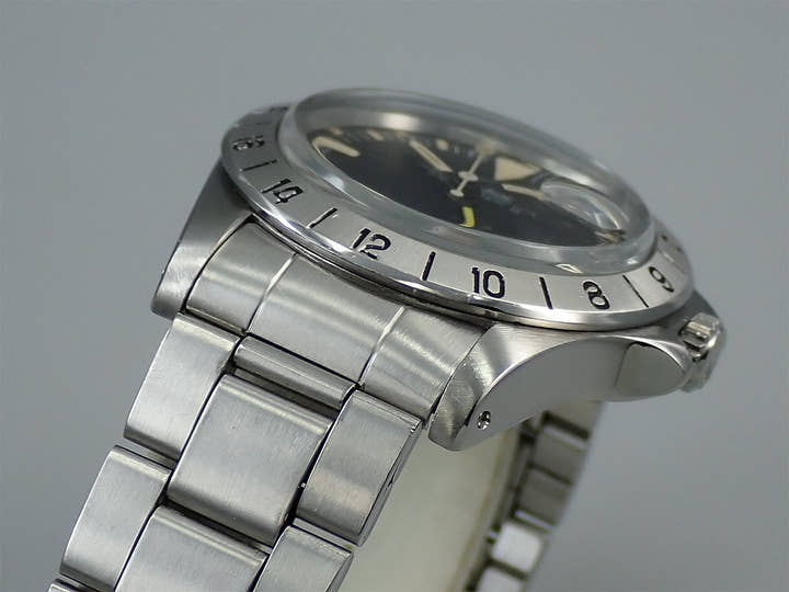 ロレックス エクスプローラーII Ref.1655 ステンレススチール ブラック文字盤