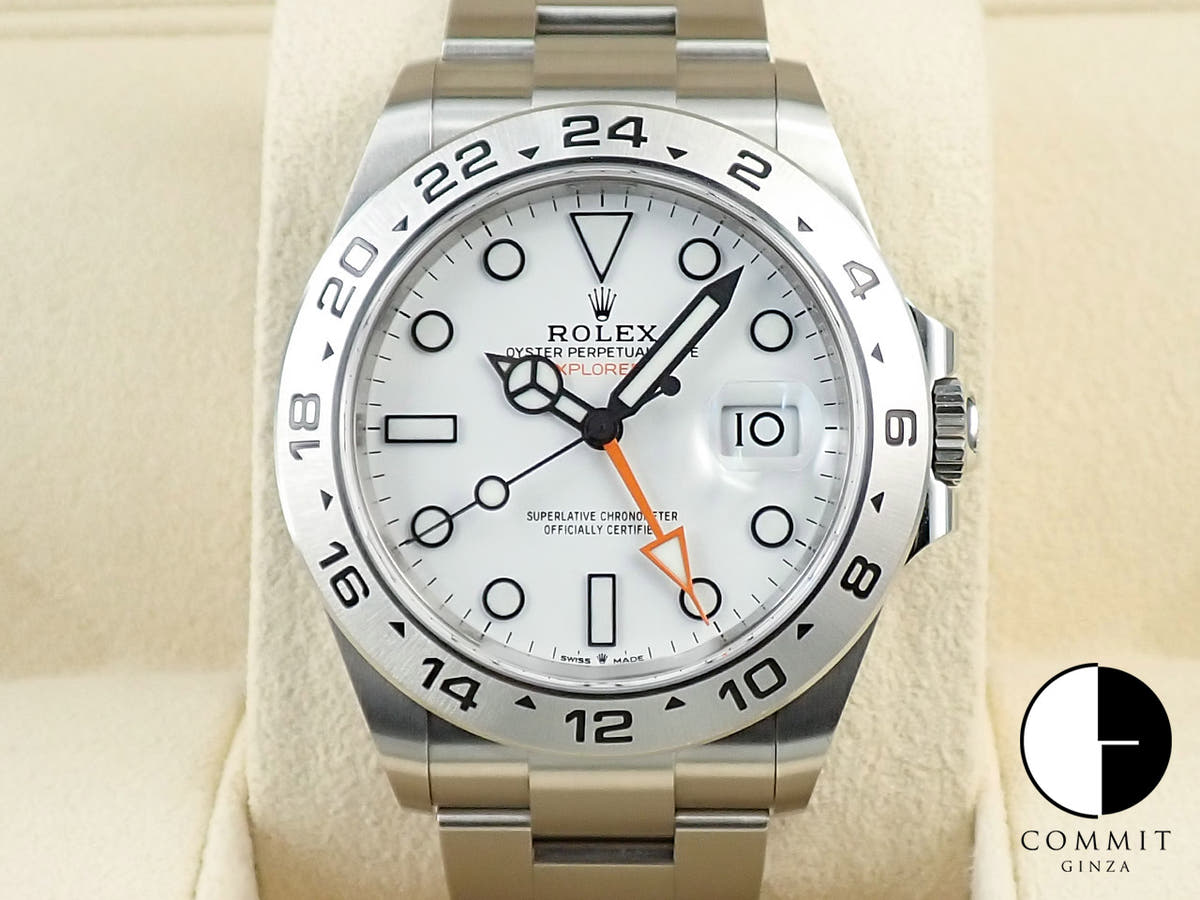 Rolex Explorer II Ref. 226570 Stainless Steel White Dial
