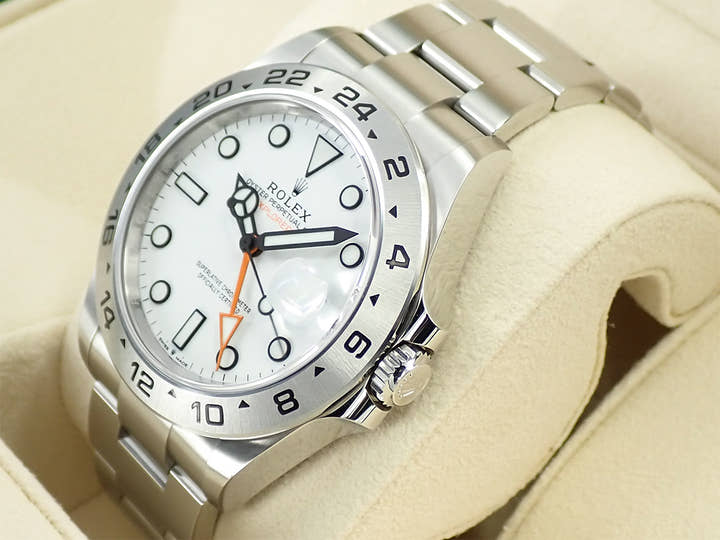 Rolex Explorer II Ref. 226570 Stainless Steel White Dial