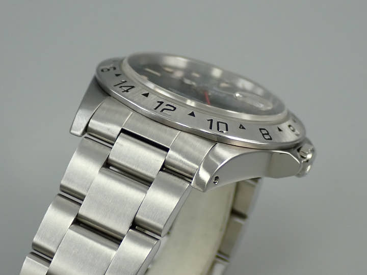 ロレックス エクスプローラーII Ref.16570 ステンレススチール ブラック文字盤