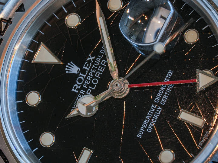 ロレックス エクスプローラーII Ref.16550 ステンレススチール ブラック文字盤