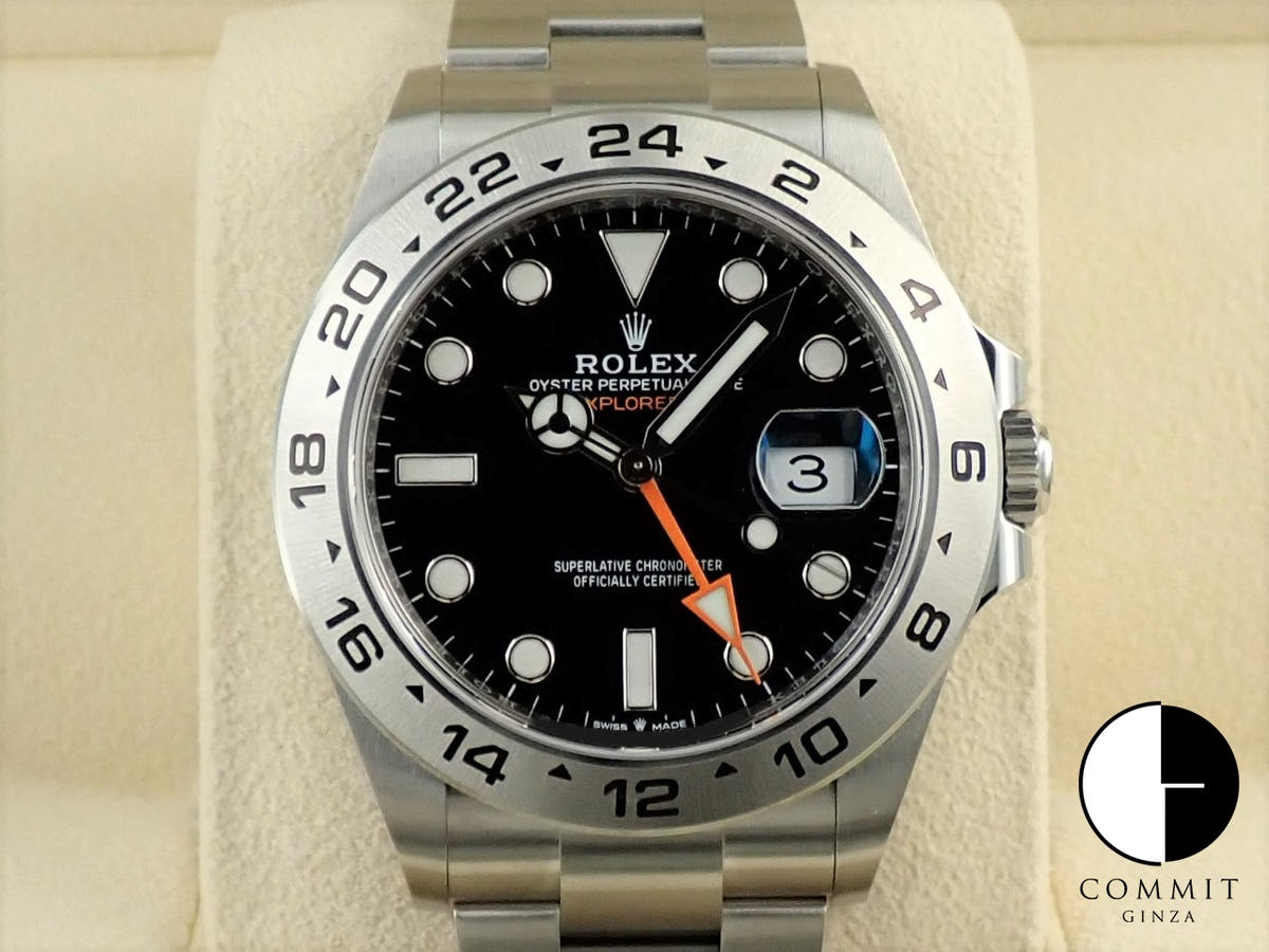 Rolex Explorer II Ref. 226570 Stainless Steel Black Dial