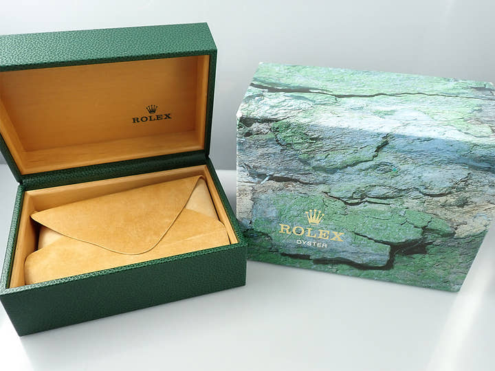 ロレックス エクスプローラーII Ref.16550 ステンレススチール ブラック文字盤