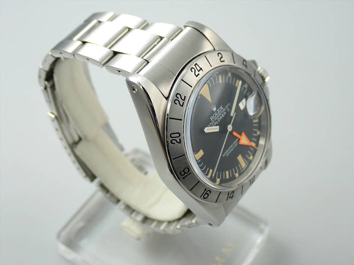 ロレックス エクスプローラーII Ref.1655 ステンレススチール ブラック文字盤