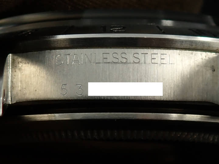 ロレックス エクスプローラーII Ref.1655 ステンレススチール ブラック文字盤