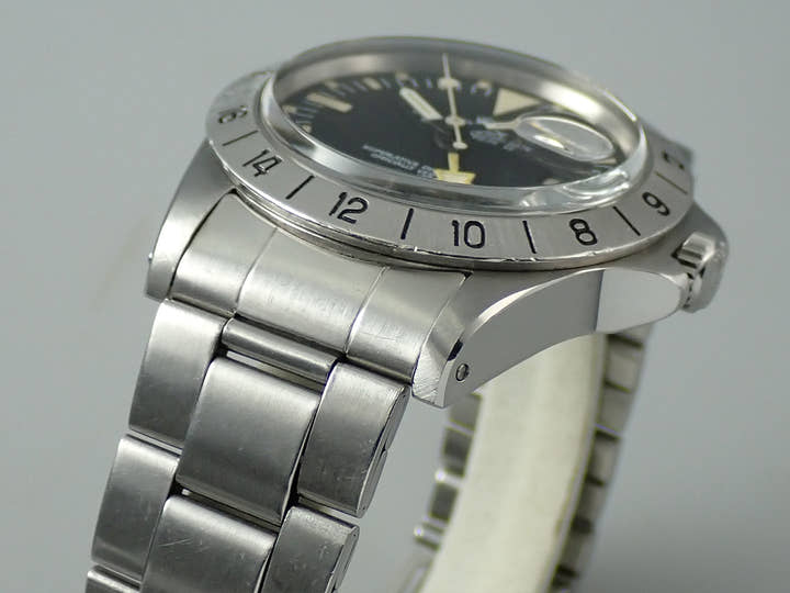 ロレックス エクスプローラーII Ref.1655 ステンレススチール ブラック文字盤