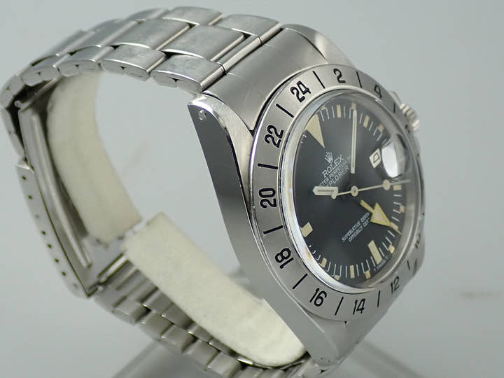 ロレックス エクスプローラーII Ref.1655 ステンレススチール ブラック文字盤