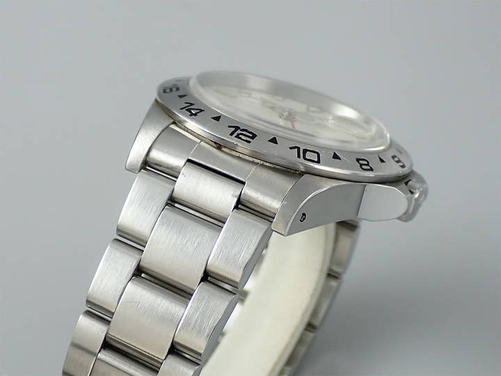 ロレックス エクスプローラーII Ref.16550 ステンレススチール アイボリー文字盤