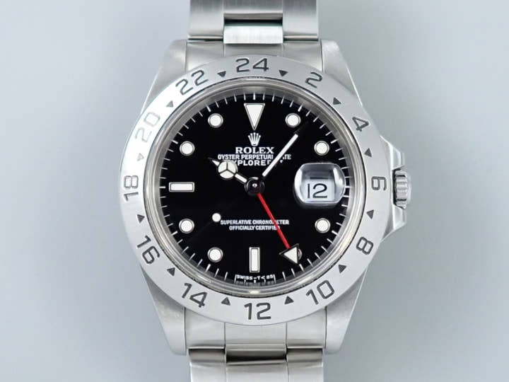 Rolex Explorer II Ref. 16570 Stainless Steel Black Dial