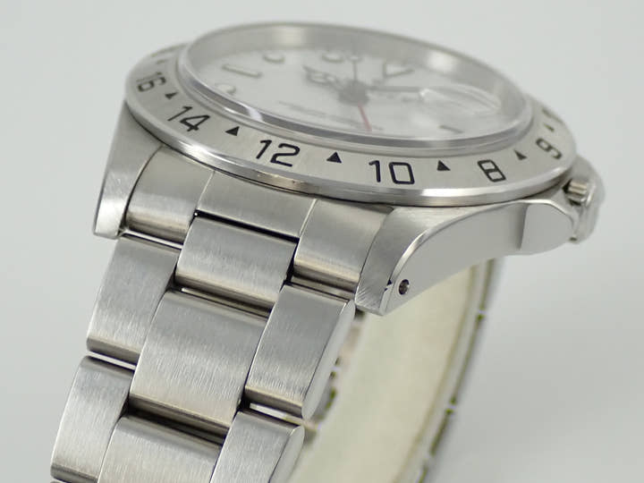 ロレックス エクスプローラーII Ref.16570 ステンレススチール ホワイト文字盤