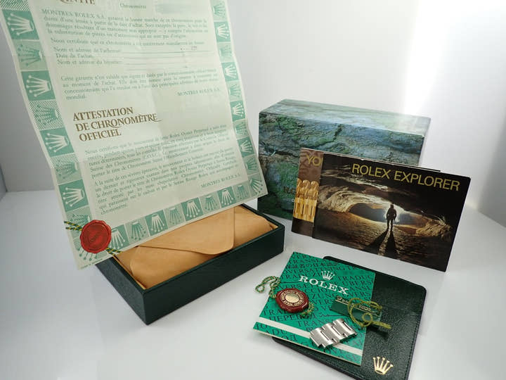 ロレックス エクスプローラーII Ref.16570 ステンレススチール ホワイト文字盤