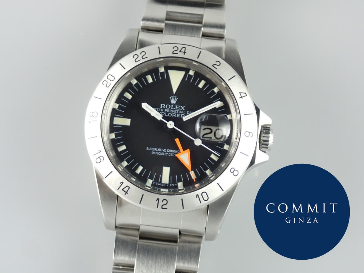 Rolex Explorer II Ref.1655 Black Dial Used explorer2-70