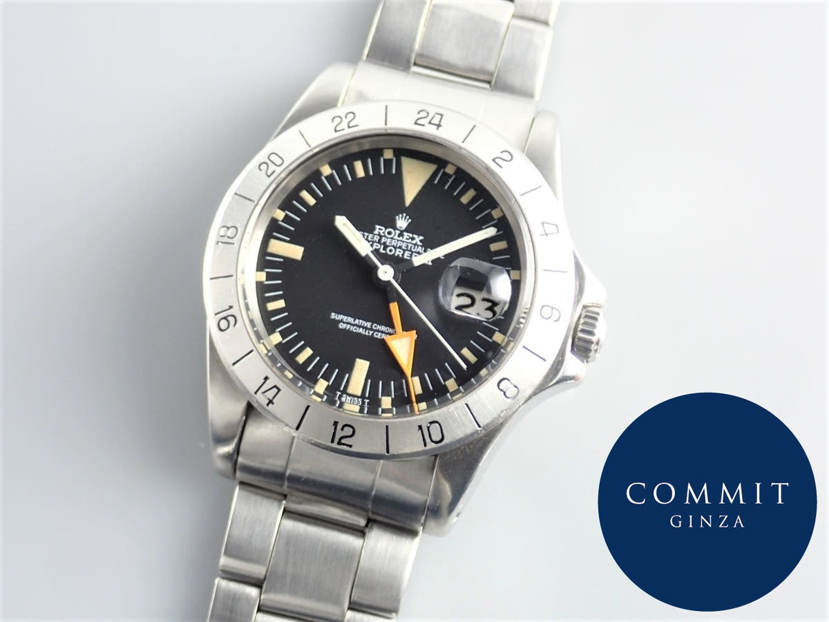 Rolex Explorer II Ref.1655 Black Dial Used explorer2-82