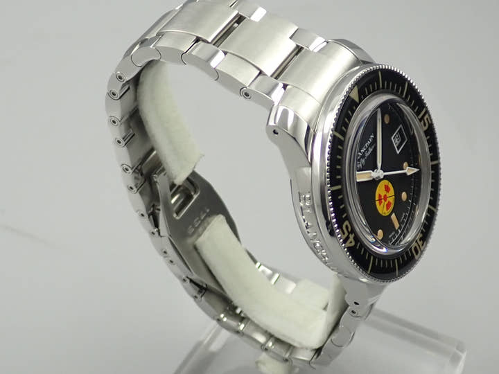 ブランパン フィフティファゾムス ノー Ref.5008D-1130-B64A ブラック文字盤 極美品 K10P5884