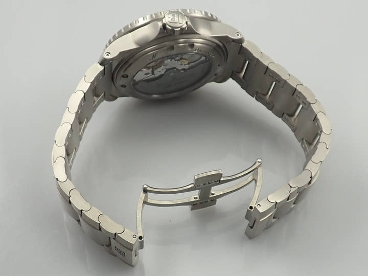 ブランパン フィフティファゾムス オートマティック Ref.5015-12B40-98 ブルー文字盤 極美品 Z9P0SM41