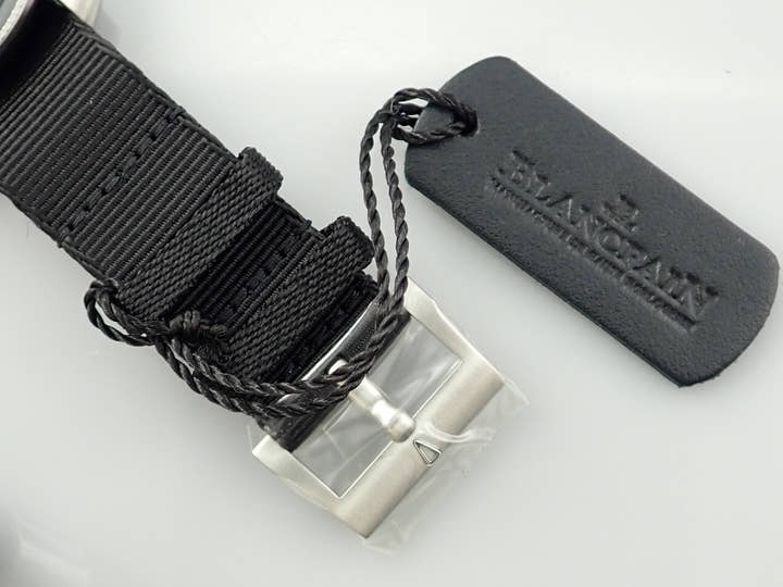 Blancpain Fifty Fathoms HODINKEE Ref.5008-11B30-NABA Black Dial Unused S3J9377A