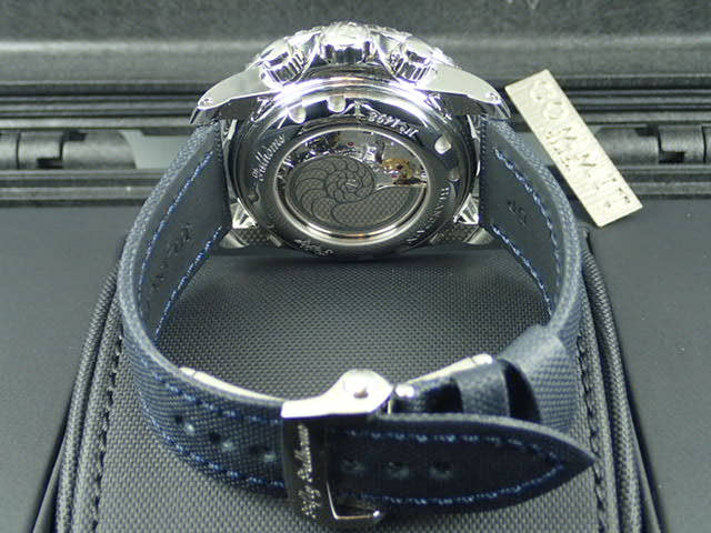 ブランパン フィフティファゾムス Ref.5066F114052B ブルー文字盤 中古 fifty-fathoms-2