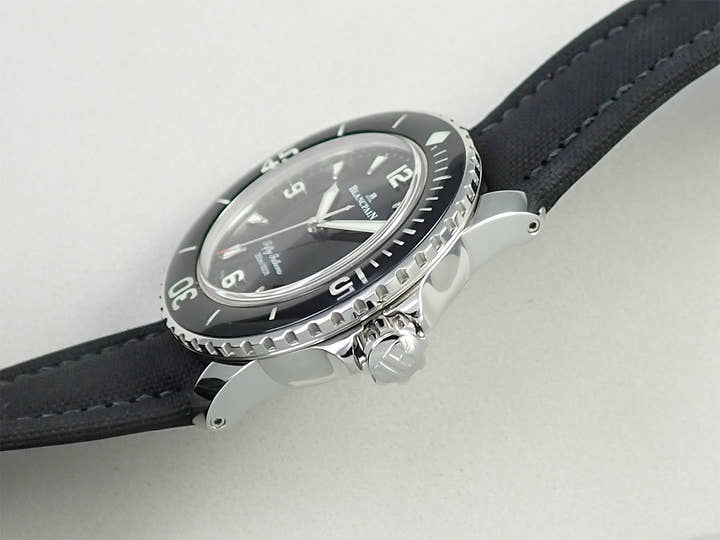 ブランパン フィフティ ファゾムス Ref.5015-1130-52A ブラック文字盤 中古 S4C14H92
