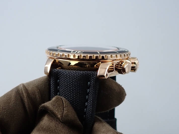 ブランパン フィフティ ファゾムス フライバック クロノグラフ Ref.5085F-3630-52A ブラック文字盤 中古 948PXAMA