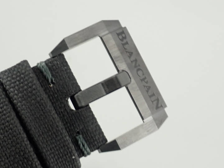 ブランパン フィフティ ファゾムス バチスカーフ フライバック クロノグラフ Ref.5200-0153-B52A グリーン文字盤 極美品 3S912P5U