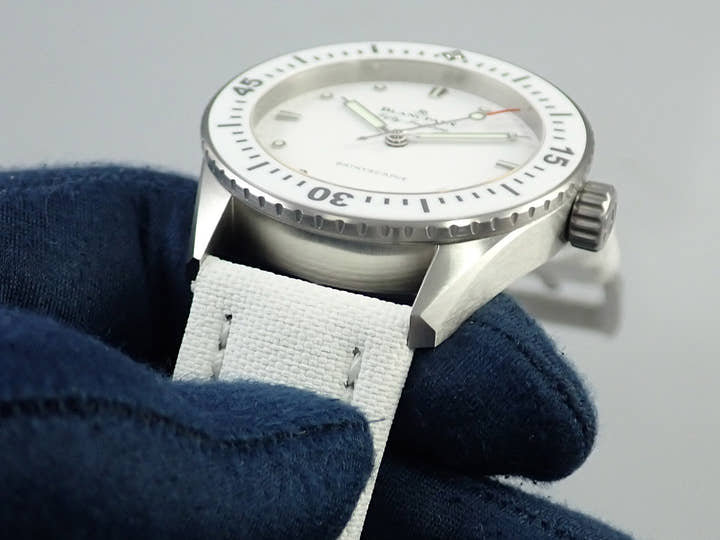 ブランパン フィフティ ファゾムス バチスカーフ Ref.5100-1127-W52A ホワイト文字盤 未使用 J713S0CL