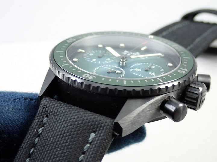 ブランパン フィフティ ファゾムス バチスカーフ Ref.5200-0153-B52A グリーン文字盤 極美品 1CHRYKZU