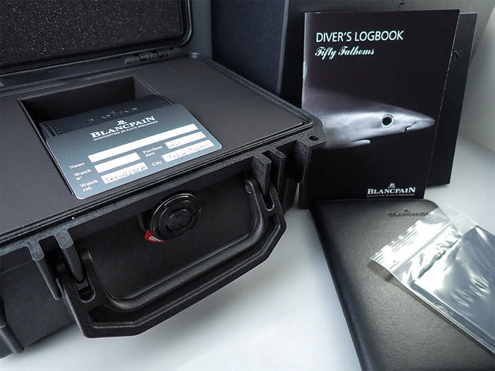 ブランパン フィフティ ファゾムス バチスカーフ Ref.5200-0153-B52A グリーン文字盤 極美品 1CHRYKZU