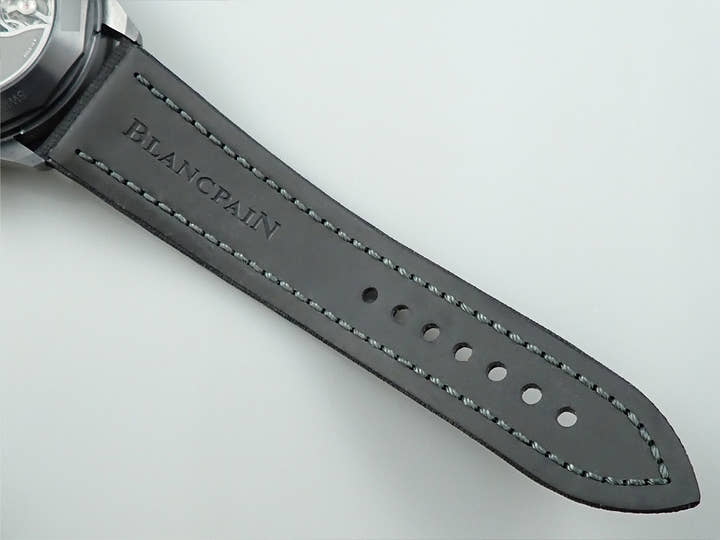 ブランパン フィフティ ファゾムス バチスカーフ フライバック クロノグラフ Ref.5200-0153-B52A グリーン文字盤 美品 UA78SLJ5