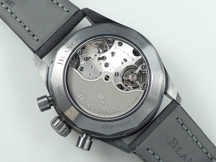 ブランパン フィフティ ファゾムス バチスカーフ フライバック クロノグラフ Ref.5200-0153-B52A グリーン文字盤 美品 UA78SLJ5