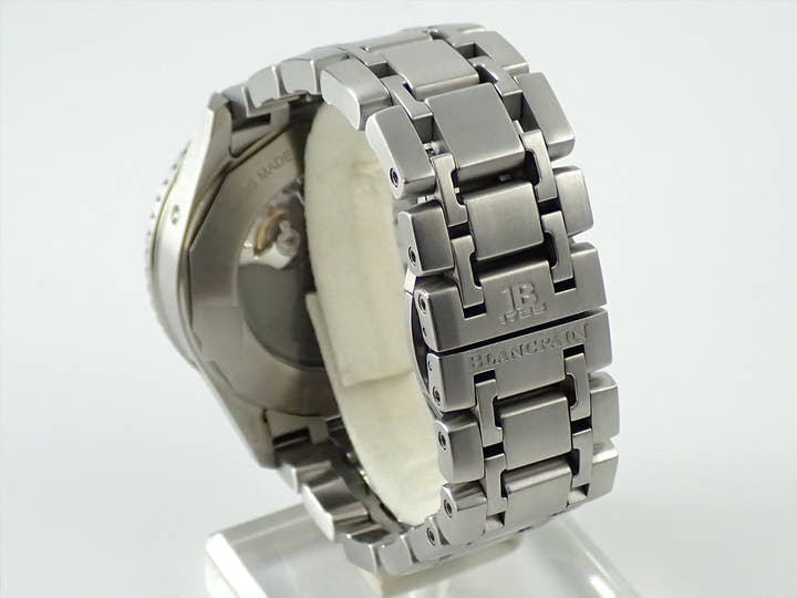 ブランパン フィフティ ファゾムス バチスカーフ コンプリート カレンダー Ref.5054-1110-70B グレー文字盤 美中古 H0593730