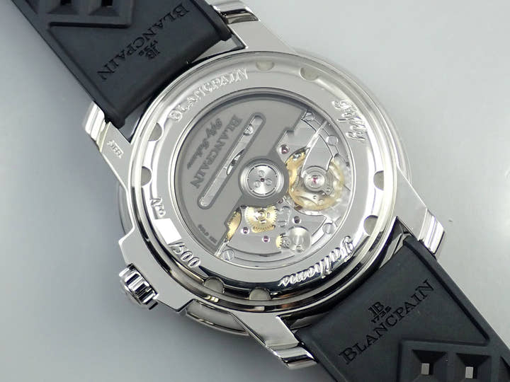 ブランパン フィフティ ファゾムス ノーラド Ref.5008D-1130-B64A ブラック文字盤 極美品 9Z4AV934