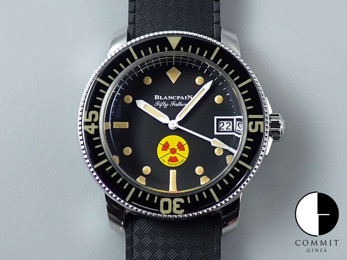 ブランパン フィフティ ファゾムス ノーラド Ref.5008D-1130-B64A ブラック文字盤 中古 P2YA8497