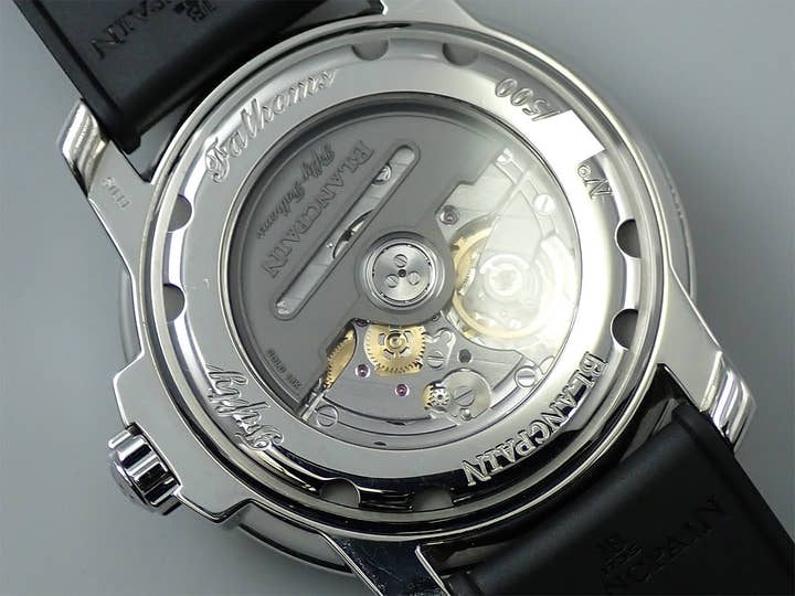 ブランパン フィフティ ファゾムス ノーラド Ref.5008D-1130-B64A ブラック文字盤 中古 P2YA8497