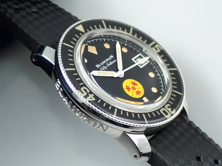 ブランパン フィフティ ファゾムス ノーラド Ref.5008D-1130-B64A ブラック文字盤 中古 P2YA8497