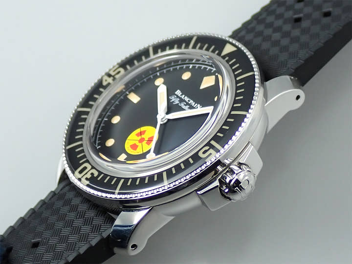 ブランパン フィフティ ファゾムス ノーラド Ref.5008D-1130-B64A ブラック文字盤 中古 P2YA8497