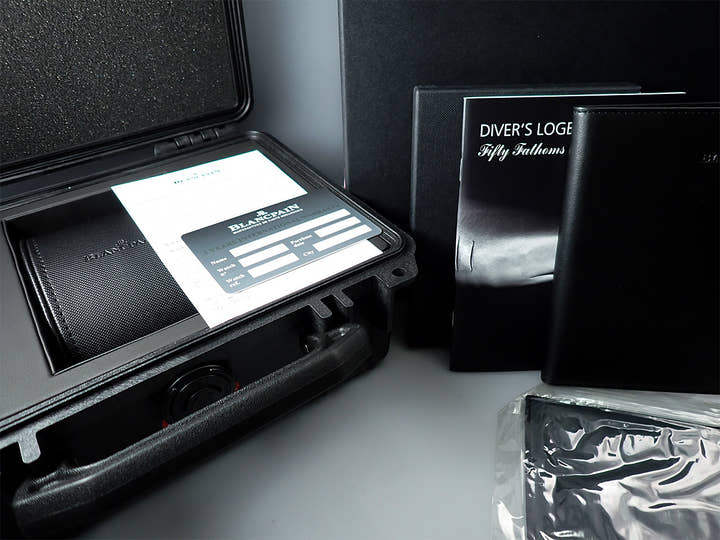 ブランパン フィフティ ファゾムス ノーラド Ref.5008D-1130-B64A ブラック文字盤 中古 P2YA8497