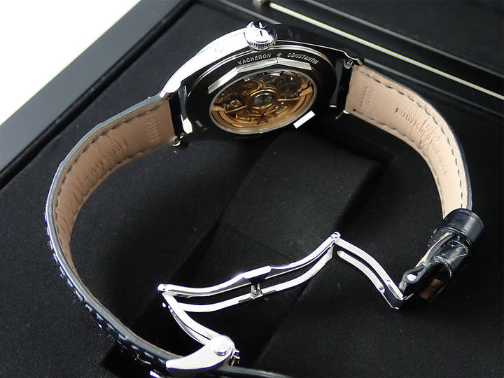 ヴァシュロンコンスタンタン フィフティーシックス デイ/デイト Ref.4400E/000A-B437 シルバー文字盤 美品 6RL6986S