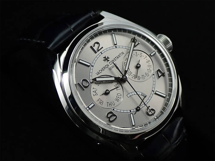 ヴァシュロンコンスタンタン フィフティーシックス デイ/デイト Ref.4400E/000A-B437 シルバー文字盤 美品 6RL6986S