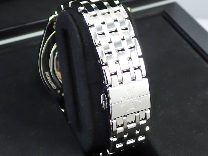 ヴァシュロンコンスタンタン フィフティーシックス オートマティック Ref.4600E/000A-B487 ブルー文字盤 美品 X8S9KSZ6