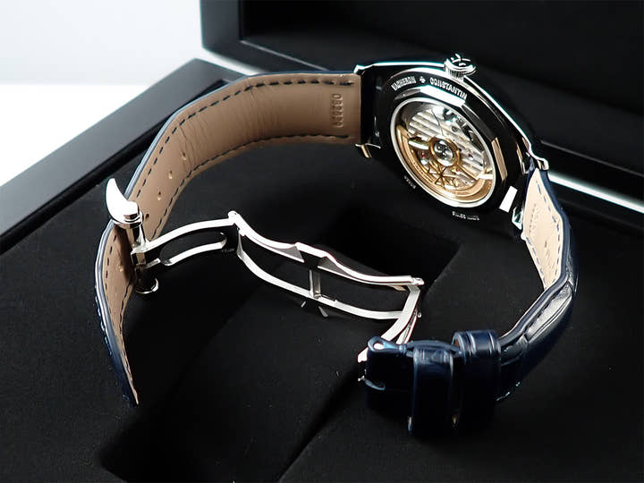 ヴァシュロンコンスタンタン フィフティーシックス オートマティック Ref.4600E/000A-B487 ブルー文字盤 未使用 V7VT3346