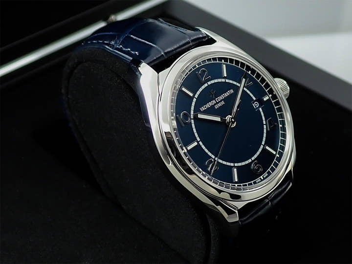 ヴァシュロンコンスタンタン フィフティーシックス オートマティック Ref.4600E/000A-B487 ブルー文字盤 未使用 V7VT3346