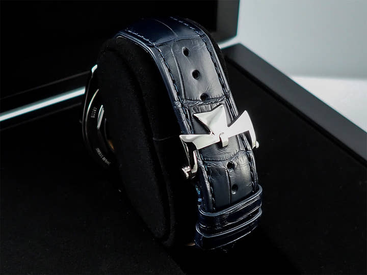 ヴァシュロンコンスタンタン フィフティーシックス オートマティック Ref.4600E/000A-B487 ブルー文字盤 未使用 V7VT3346