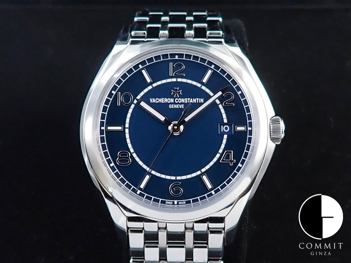 ヴァシュロンコンスタンタン フィフティーシックス オートマティック Ref.4600E/110A-B487 ブルー文字盤 中古 Y8X4K2L3