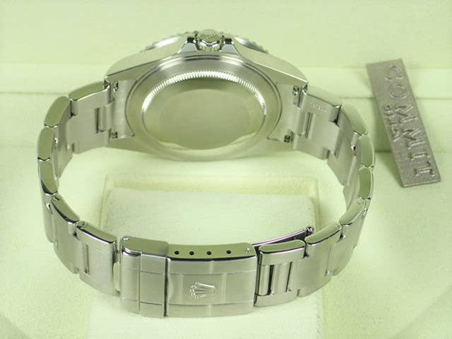 ロレックス GMTマスターII Ref.16710 ブラック文字盤 中古 gmt-master-104 オイスターブレスレット