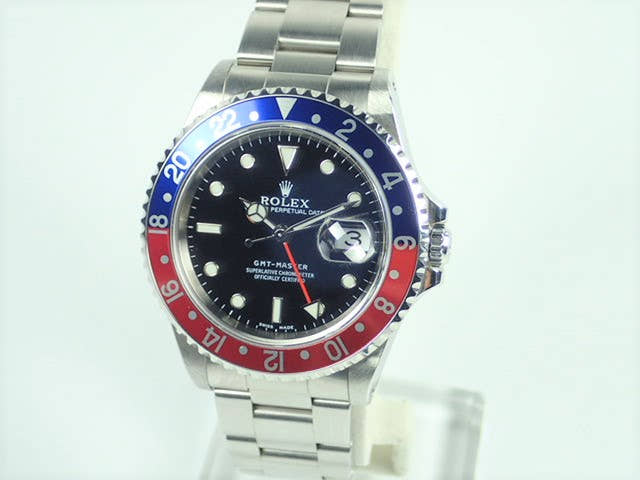 ロレックス GMTマスター Ref.16700 ブラック文字盤 美品 gmt-master-127 オイスターブレスレット